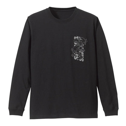 ソニック・ザ・ヘッジホッグ SONIC＆SHADOW 袖ロングスリーブTシャツ BLACK M 【01/24頃入荷】