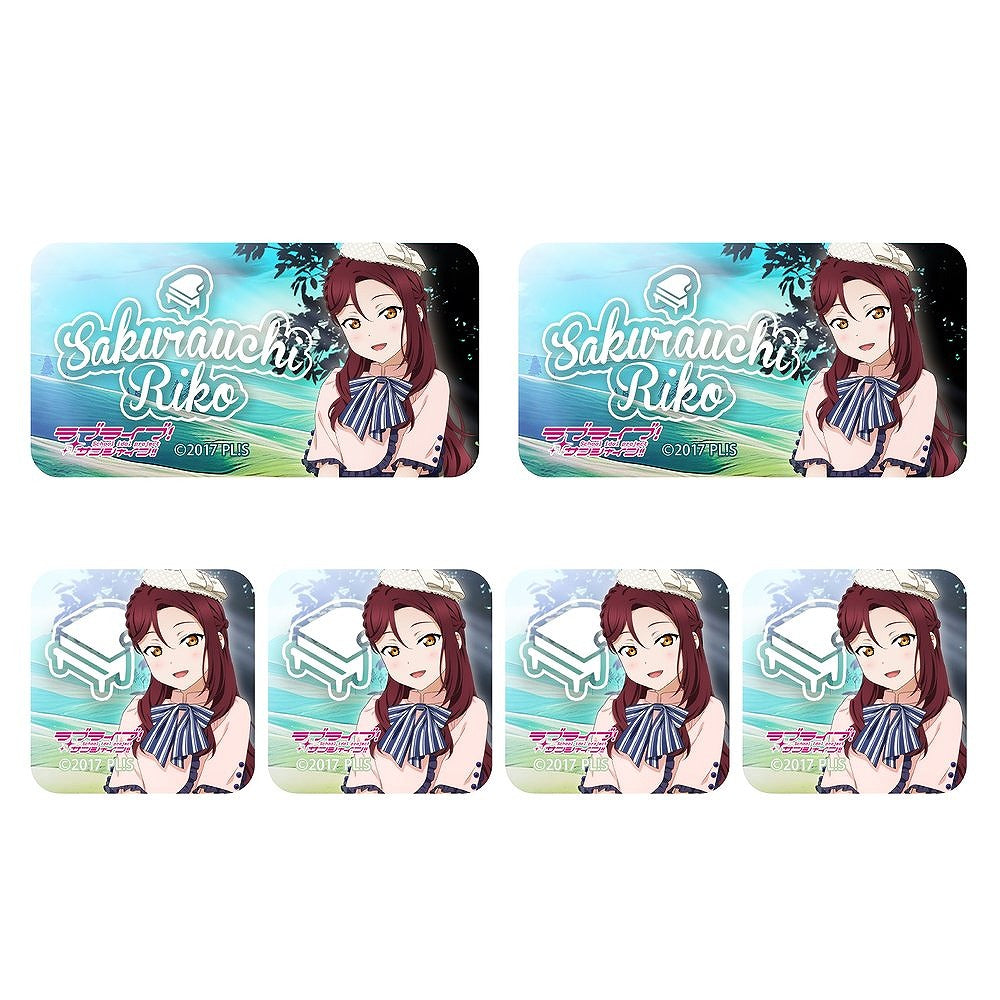 ラブライブ！サンシャイン!! 描き下ろし 桜内梨子 ミニステッカーセット ソロコンサートv.. 【02/04頃入荷】