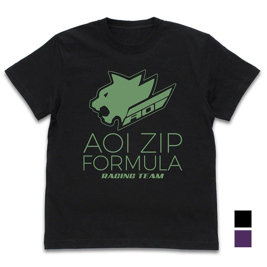 新世紀GPXサイバーフォーミュラ アオイZIPフォーミュラ Tシャツ BLACK XL 【02/04頃入荷】