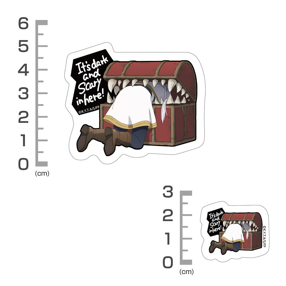 葬送のフリーレン ミミックに食べられるフリーレン ミニステッカー セット 【02/04頃入荷】